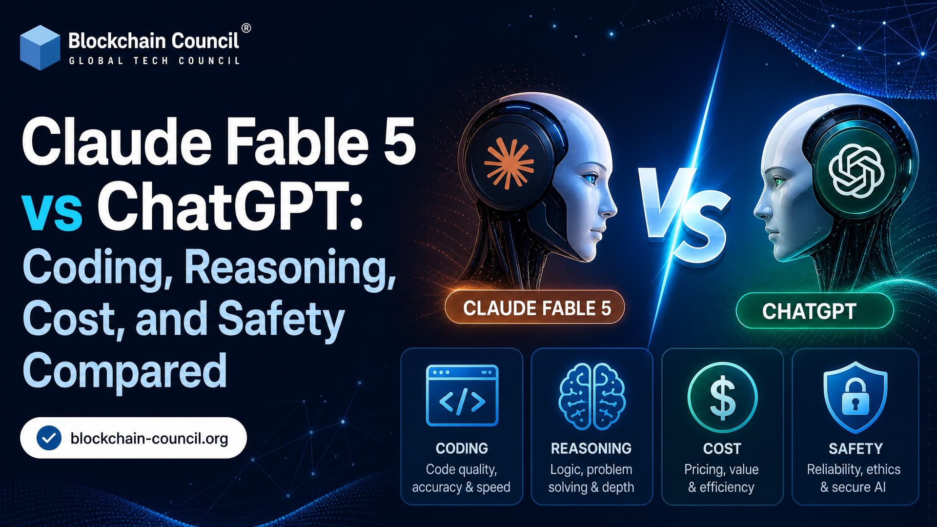 Claude Fable 5 vs ChatGPT: Coding, Reasoning, Cost, and Safety Compared