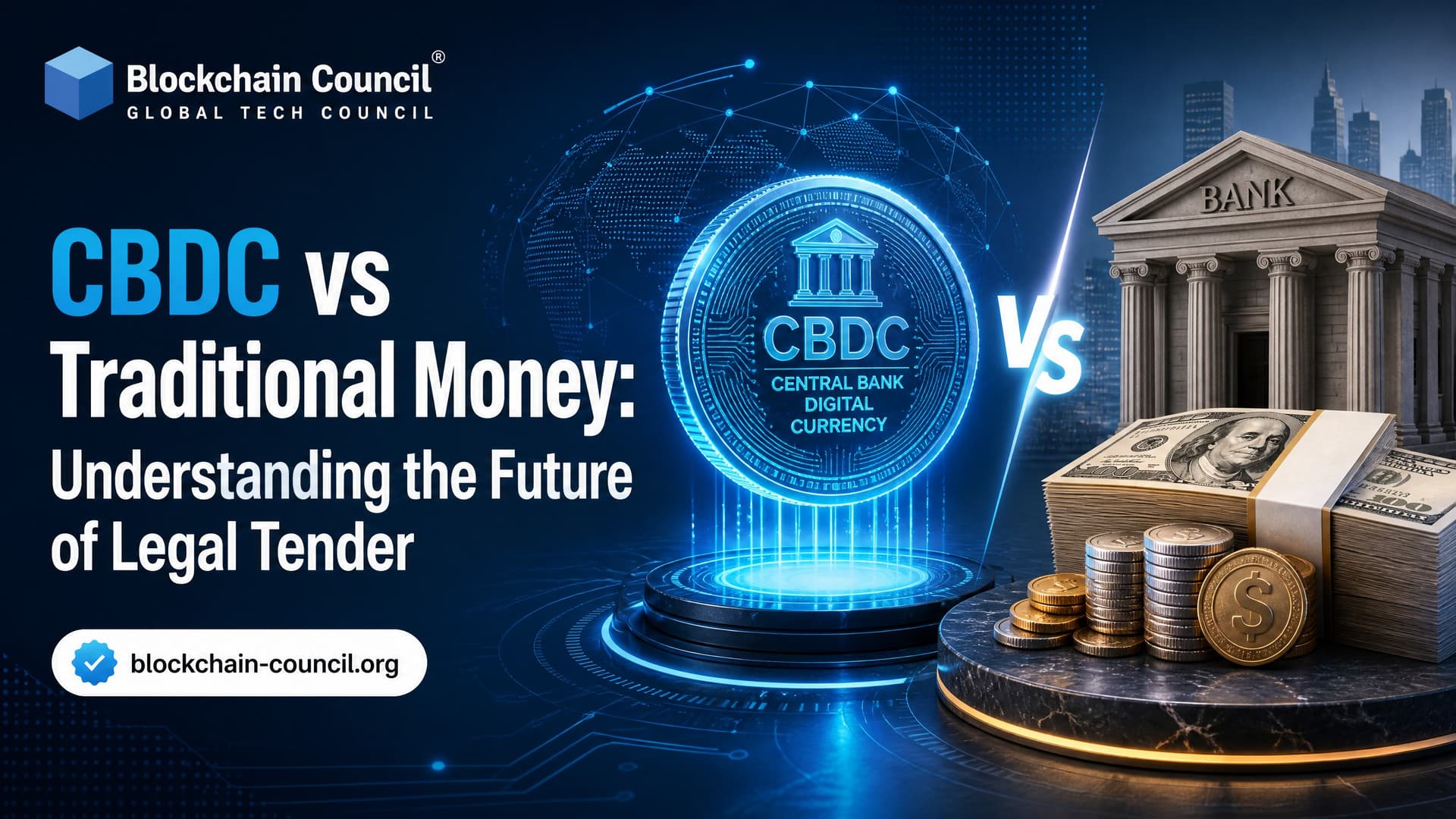 CBDC vs Traditional Money: Understanding the Future of Legal Tender