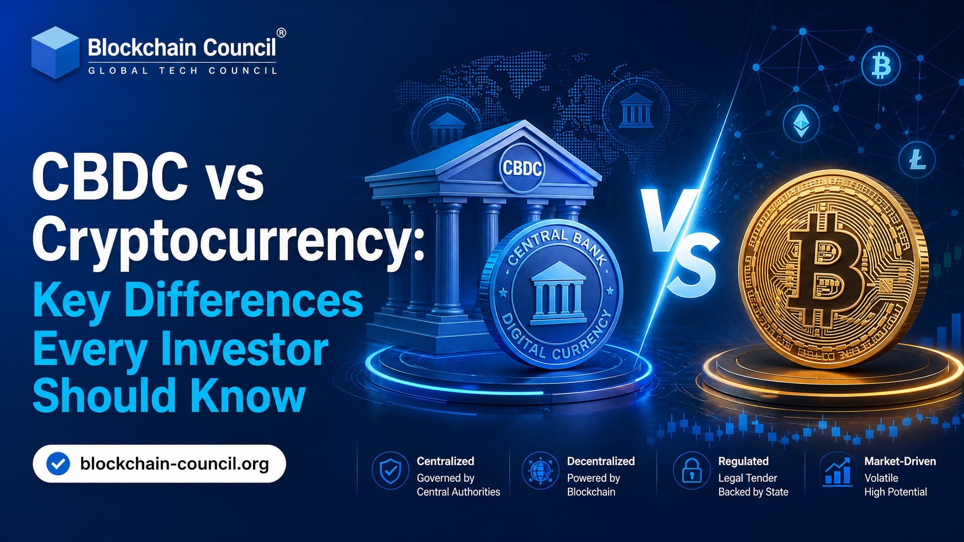 CBDC vs Cryptocurrency: Key Differences Every Investor Should Know