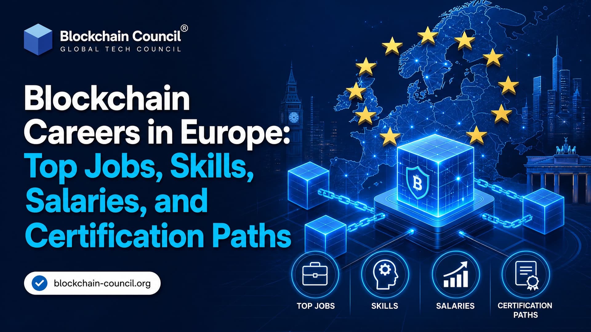 Blockchain Careers in Europe: Top Jobs, Skills, Salaries, and Certification Paths