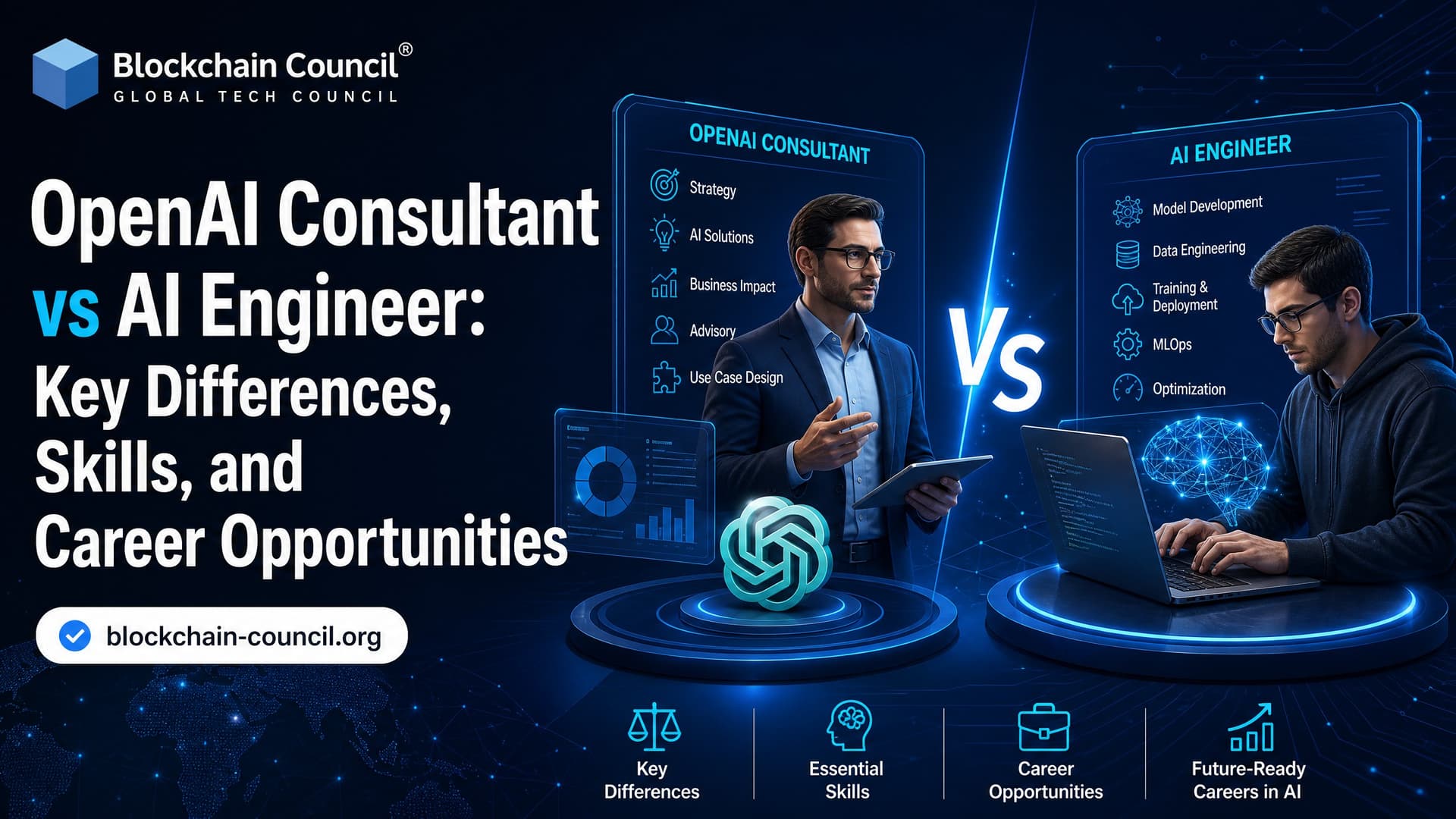OpenAI Consultant vs AI Engineer: Key Differences, Skills, and Career Opportunities