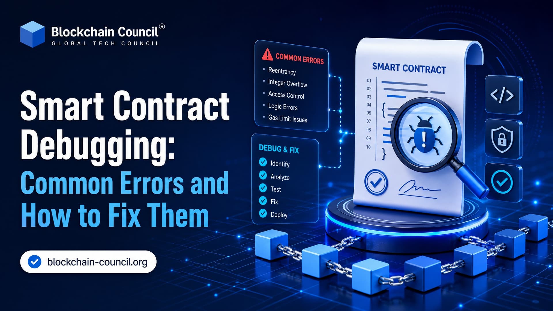 Smart Contract Debugging: Common Errors and How to Fix Them