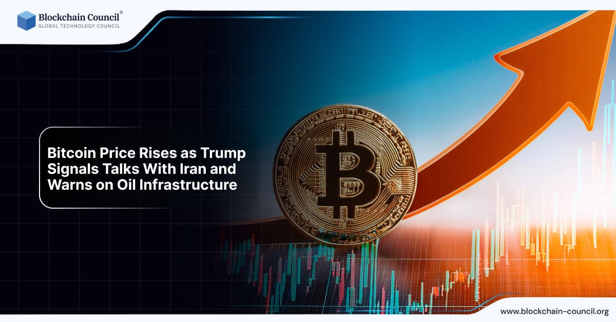 Bitcoin Price Rises as Trump Signals Talks With Iran and Warns on Oil Infrastructure