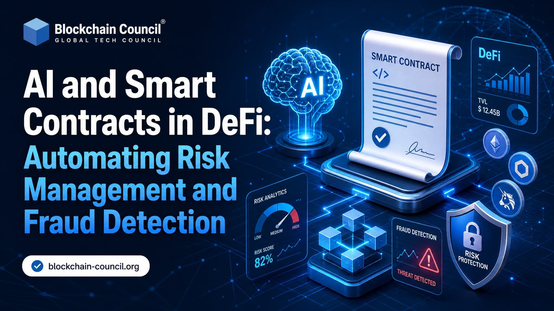 AI and Smart Contracts in DeFi: Automating Risk Management and Fraud Detection