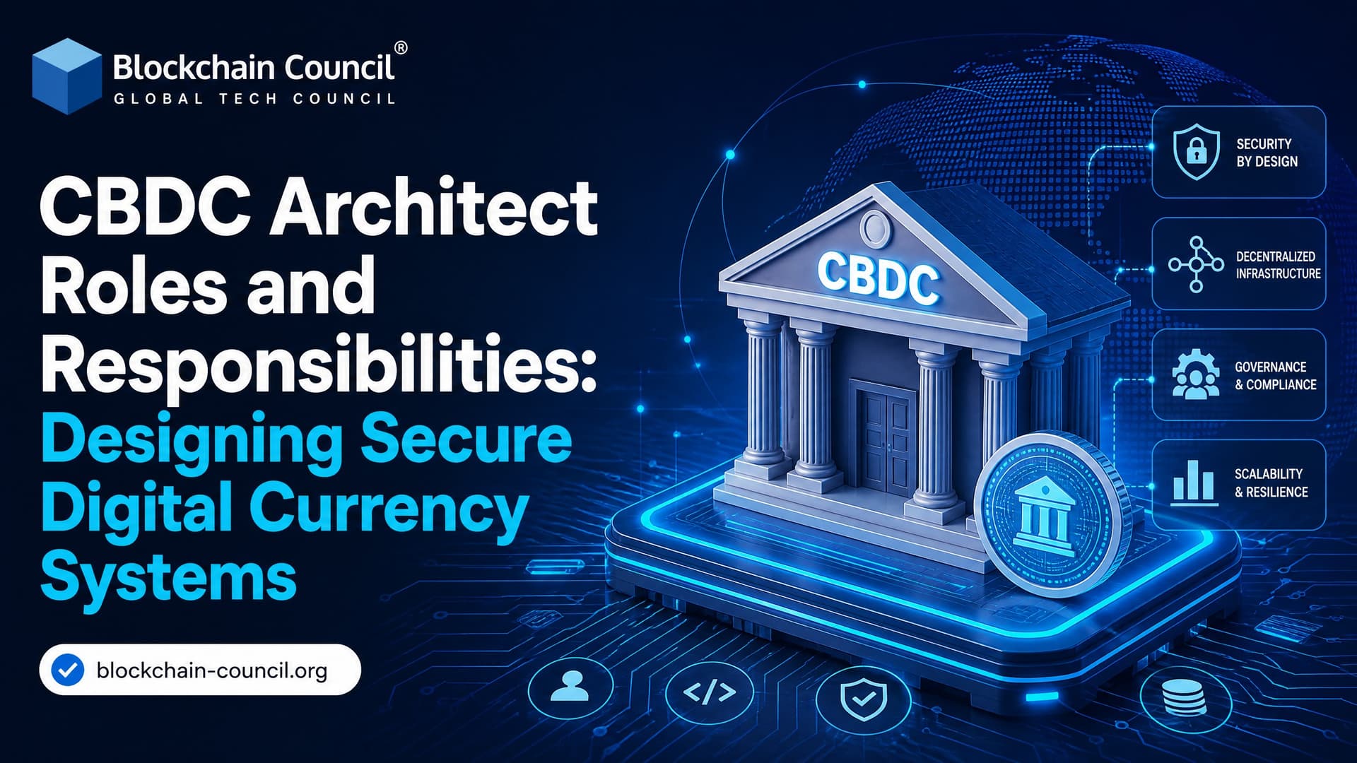 CBDC Architect Roles and Responsibilities: Designing Secure Digital Currency Systems