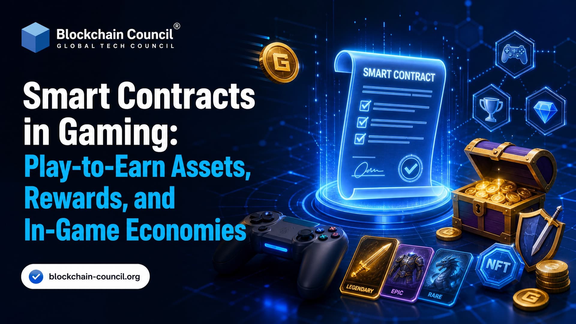 Smart Contracts in Gaming: Play-to-Earn Assets, Rewards, and In-Game Economies