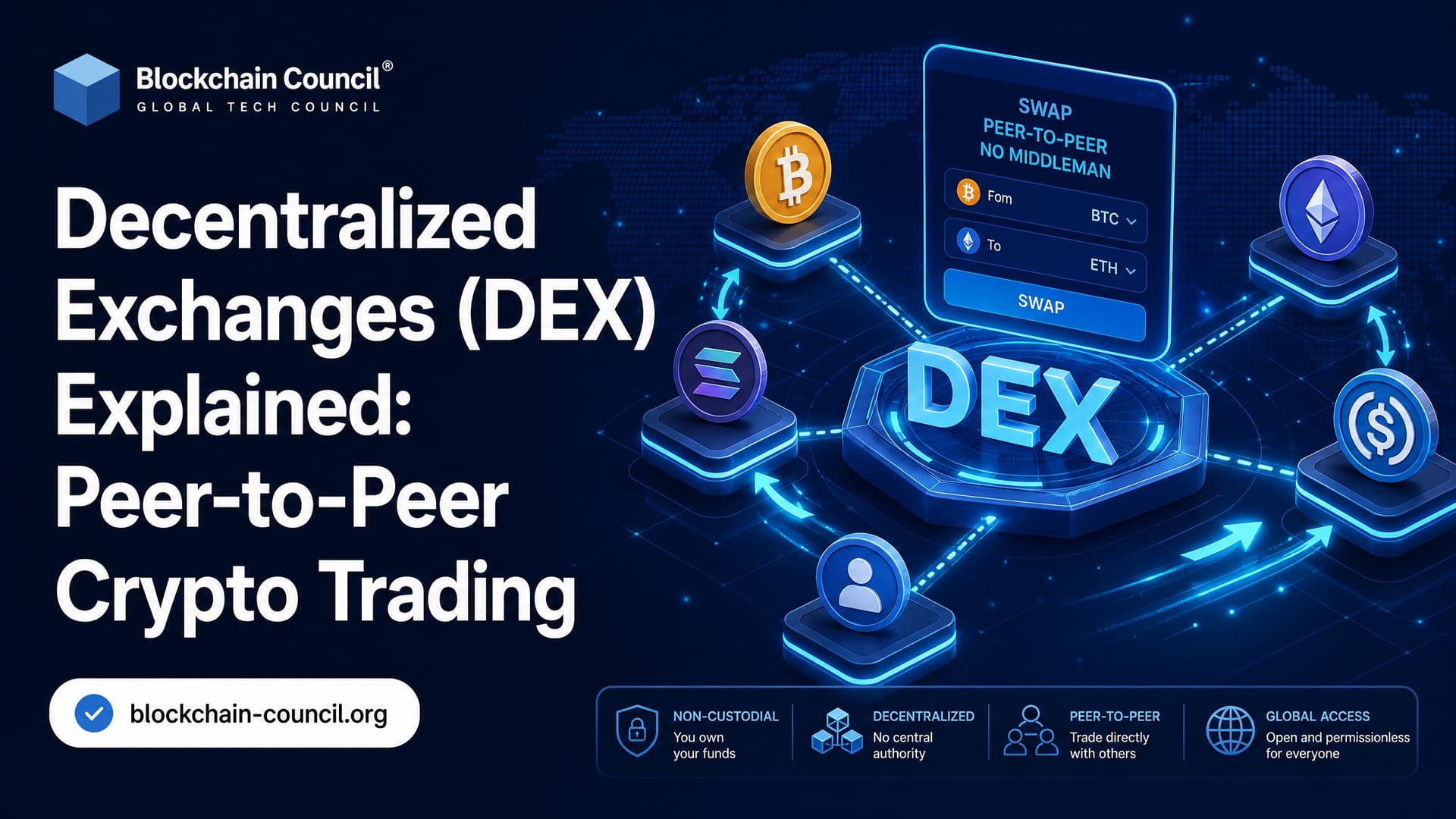 Decentralized Exchanges (DEX) Explained: Peer-to-Peer Crypto Trading