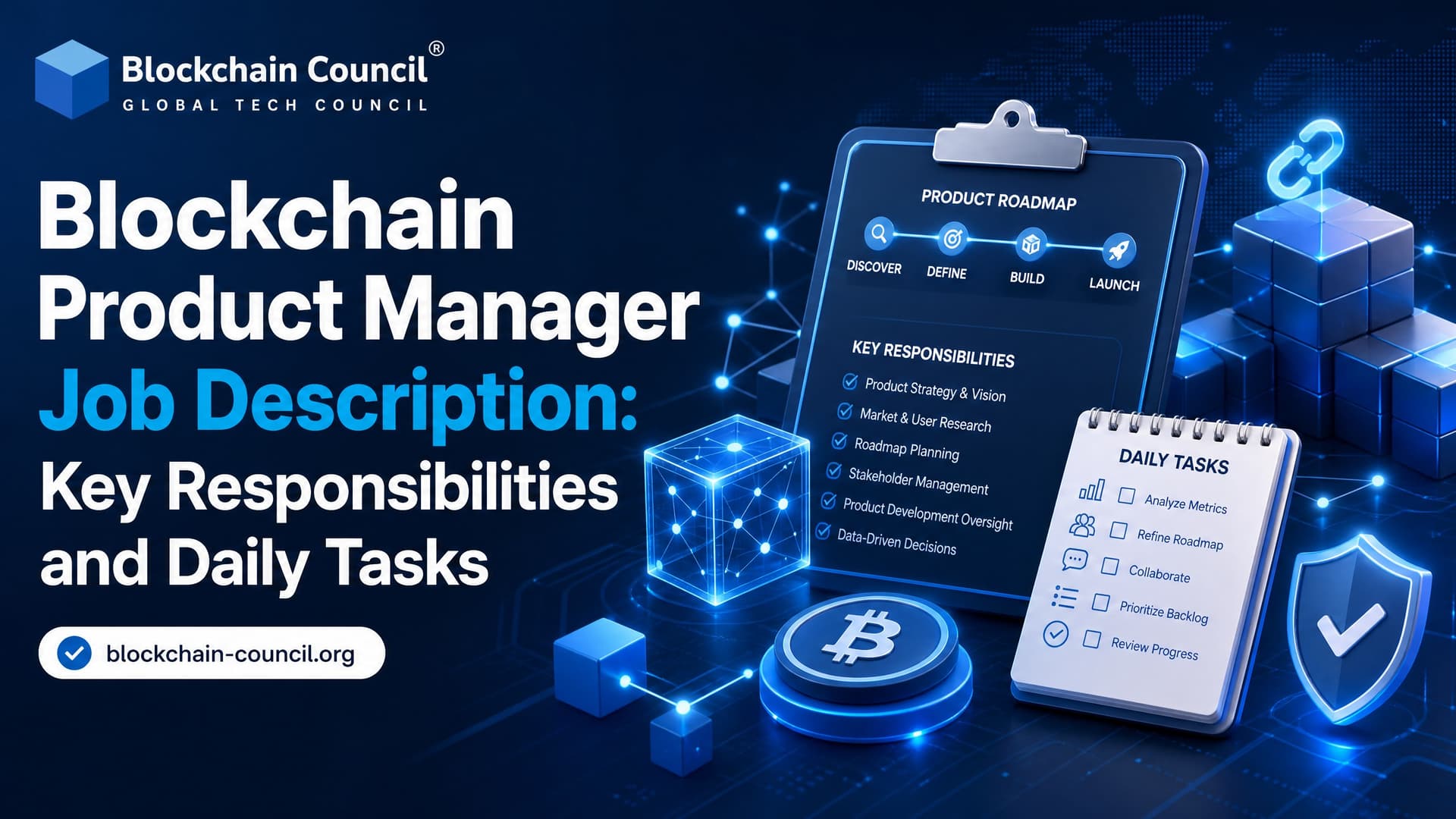 Blockchain Product Manager Job Description: Key Responsibilities and Daily Tasks