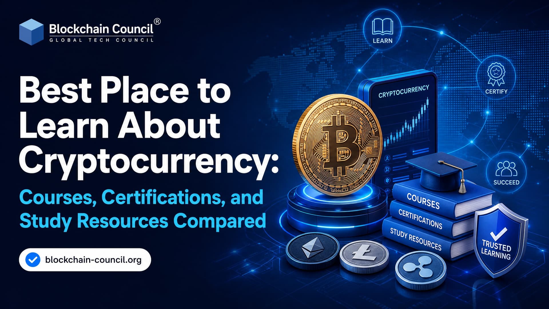 Best Place to Learn About Cryptocurrency: Courses, Certifications, and Study Resources Compared
