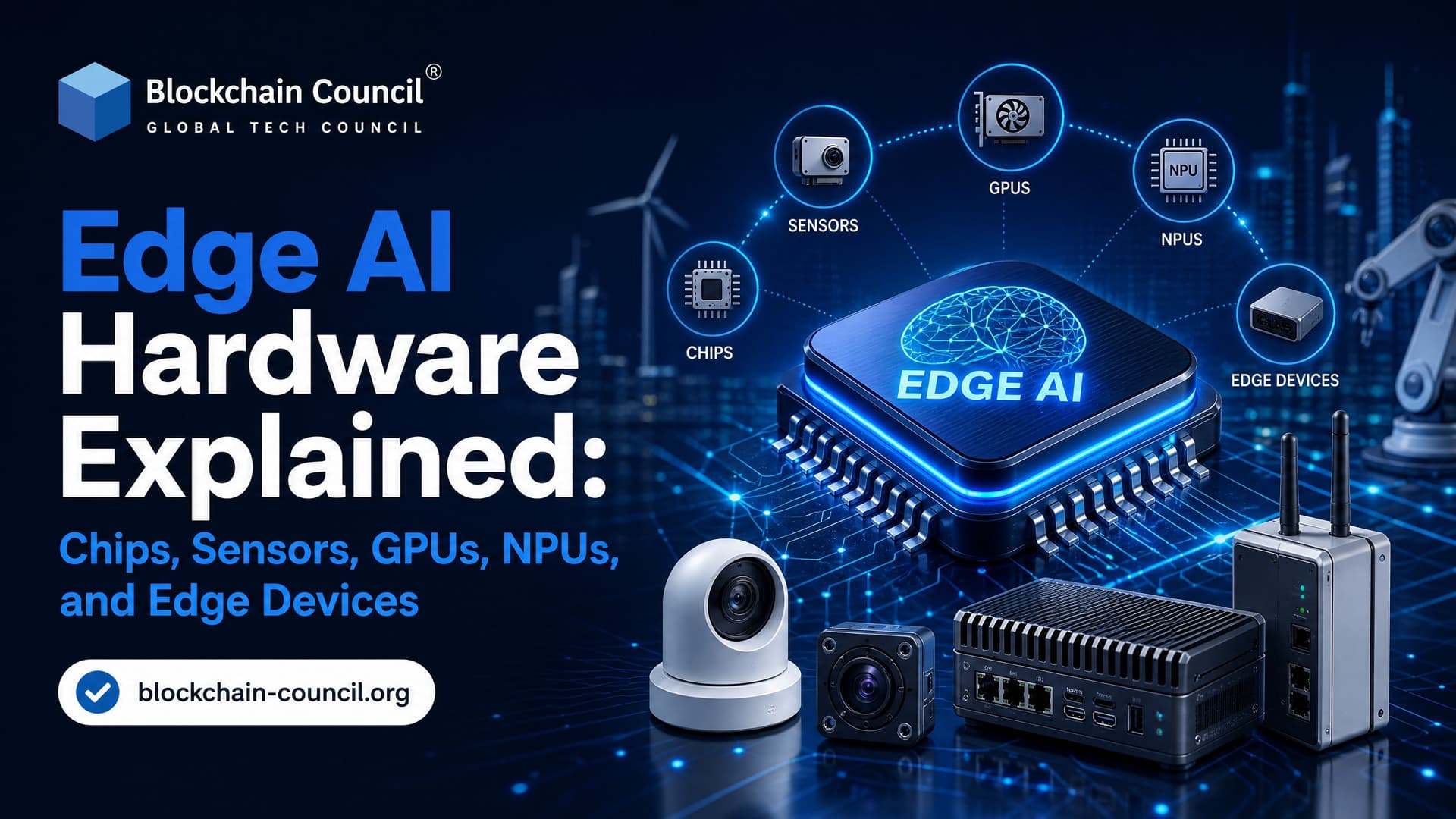 Edge AI Hardware Explained: Chips, Sensors, GPUs, NPUs, and Edge Devices