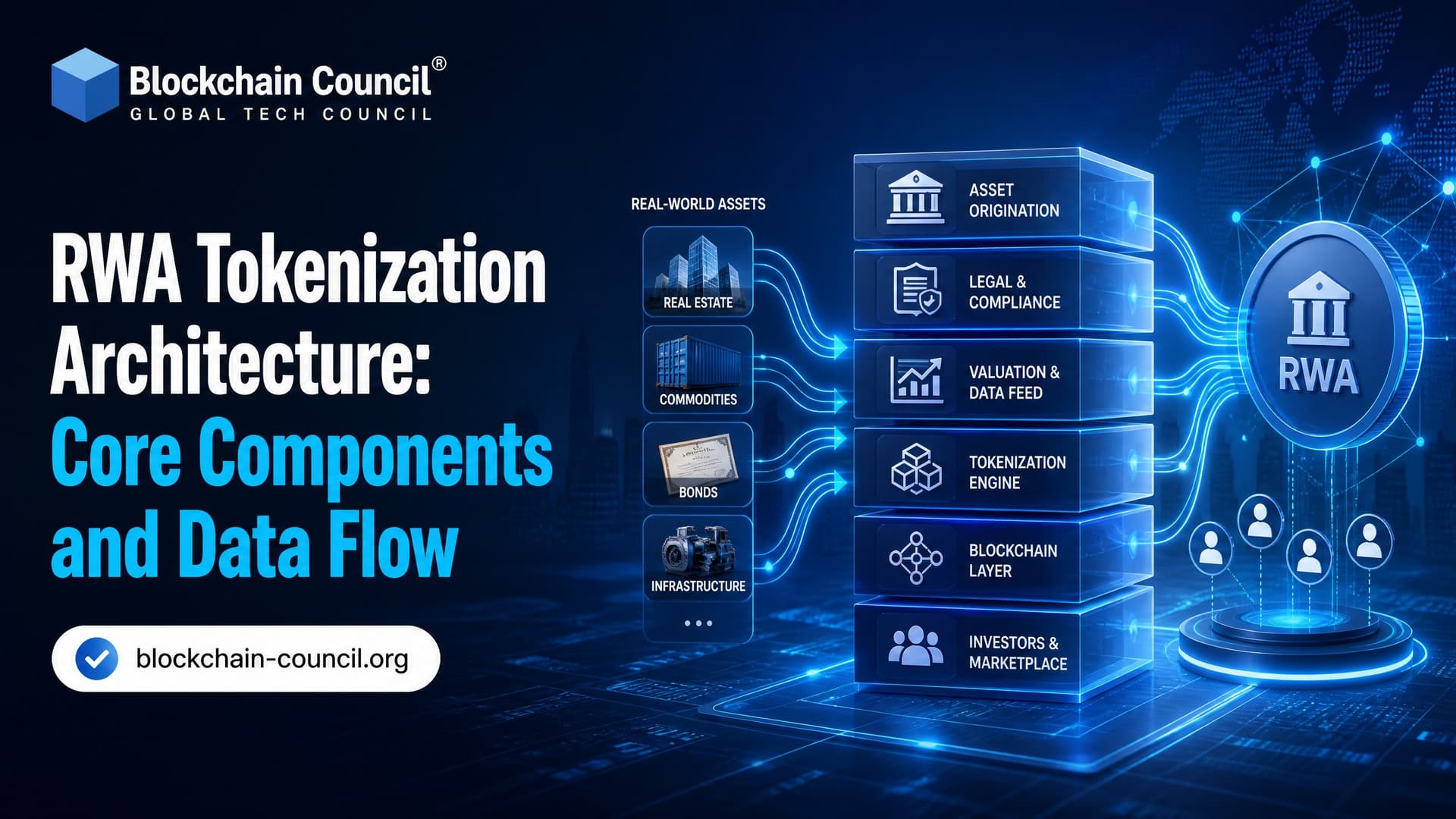 RWA Tokenization Architecture: Core Components and Data Flow