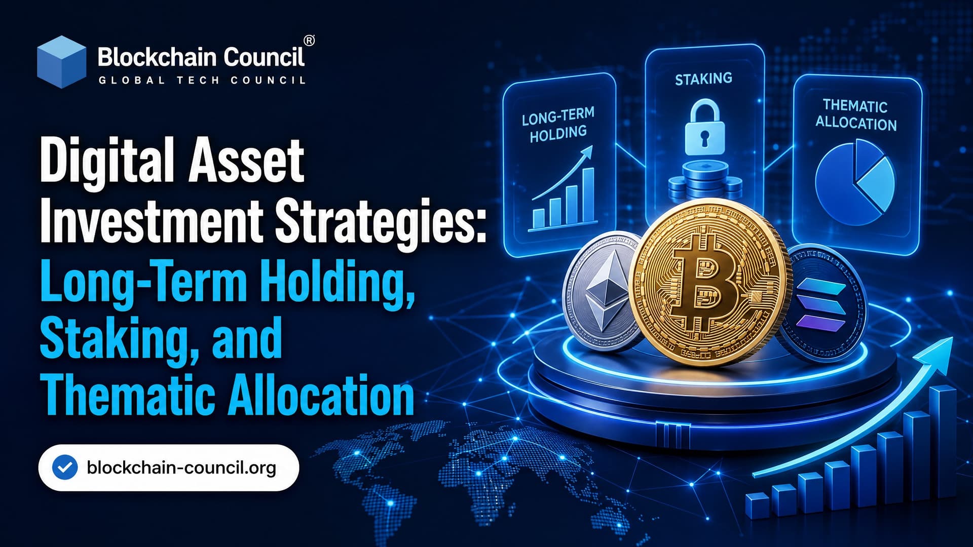 Digital Asset Investment Strategies: Long-Term Holding, Staking, and Thematic Allocation
