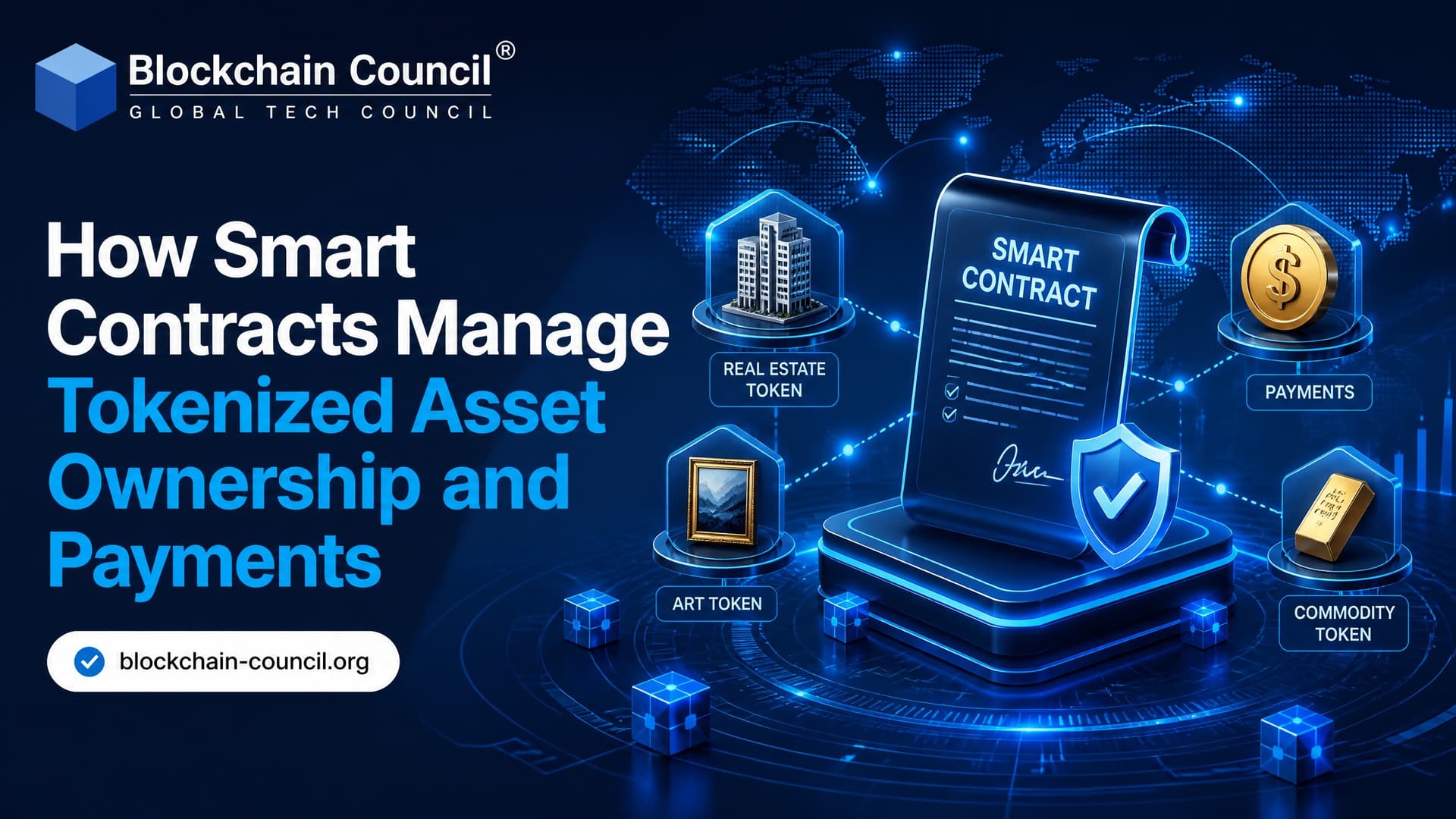 How Smart Contracts Manage Tokenized Asset Ownership and Payments