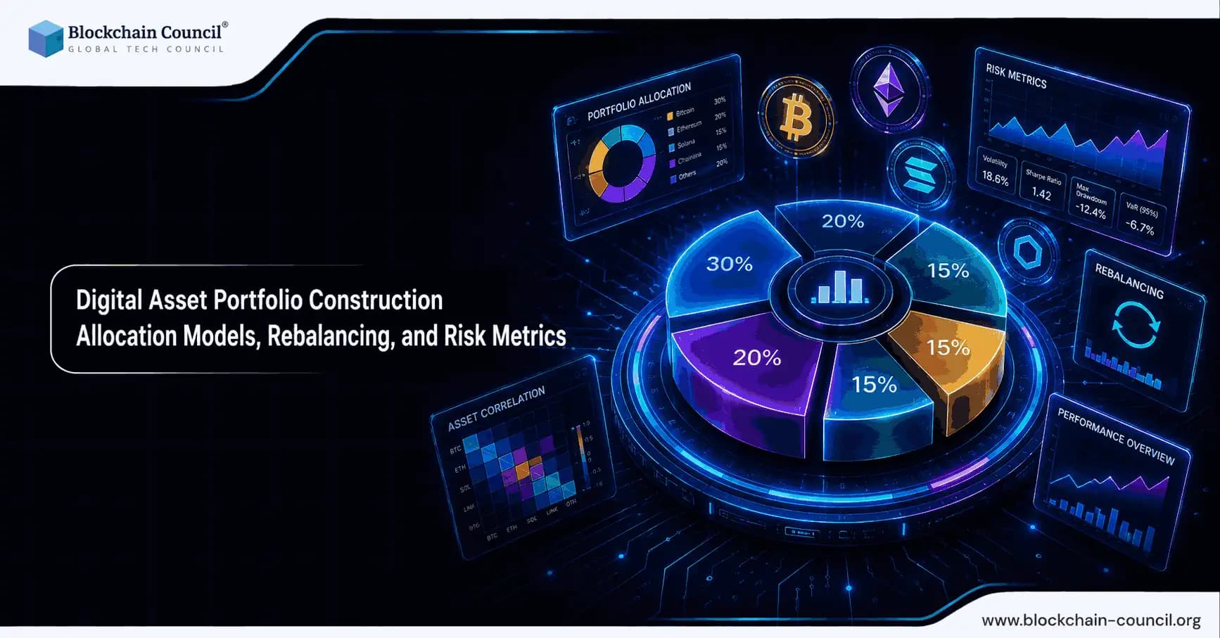 Digital Asset Portfolio Construction: Allocation Models, Rebalancing, and Risk Metrics