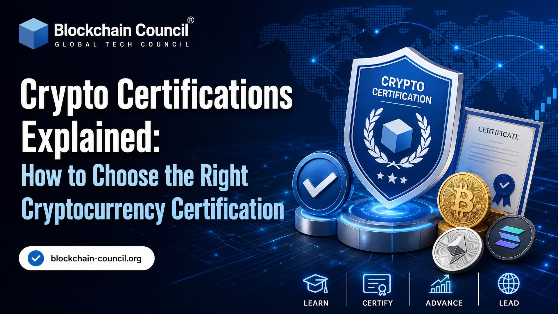 Crypto Certifications Explained: How to Choose the Right Cryptocurrency Certification