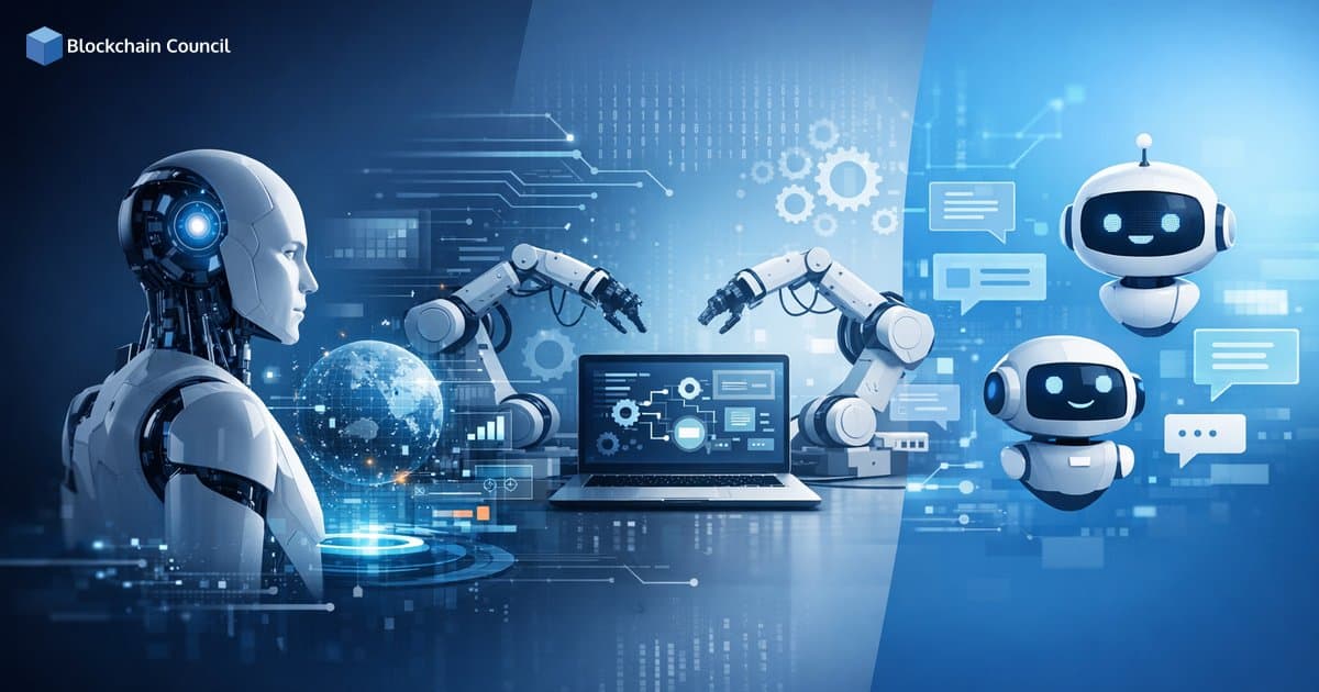 Agentic AI vs. RPA vs. Chatbots: Key Differences, Use Cases, and ROI