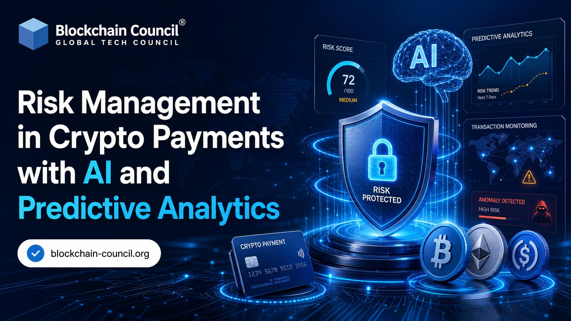 Risk Management in Crypto Payments with AI and Predictive Analytics