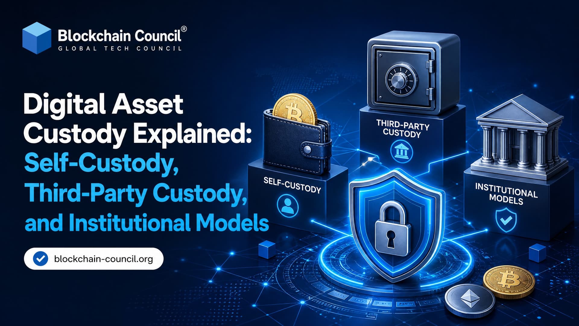 Digital Asset Custody Explained: Self-Custody, Third-Party Custody, and Institutional Models