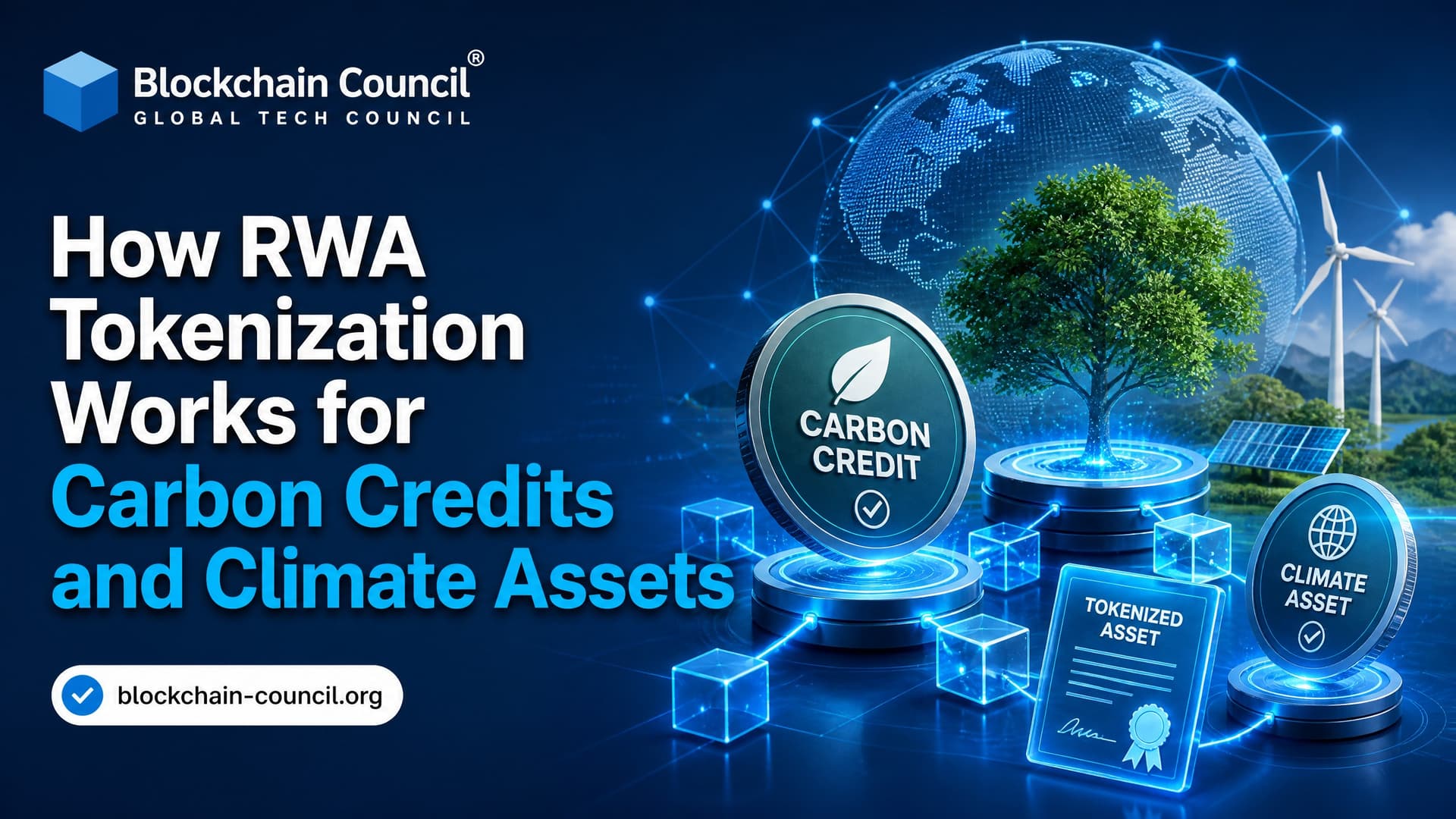 How RWA Tokenization Works for Carbon Credits and Climate Assets