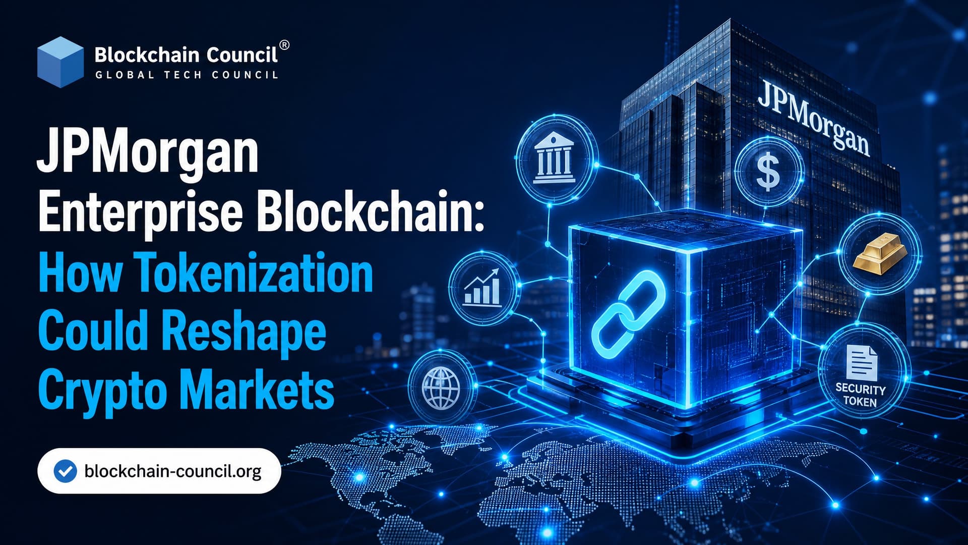 JPMorgan Enterprise Blockchain: How Tokenization Could Reshape Crypto Markets