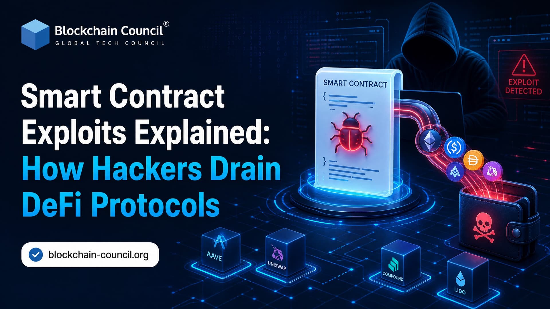 Smart Contract Exploits Explained: How Hackers Drain DeFi Protocols