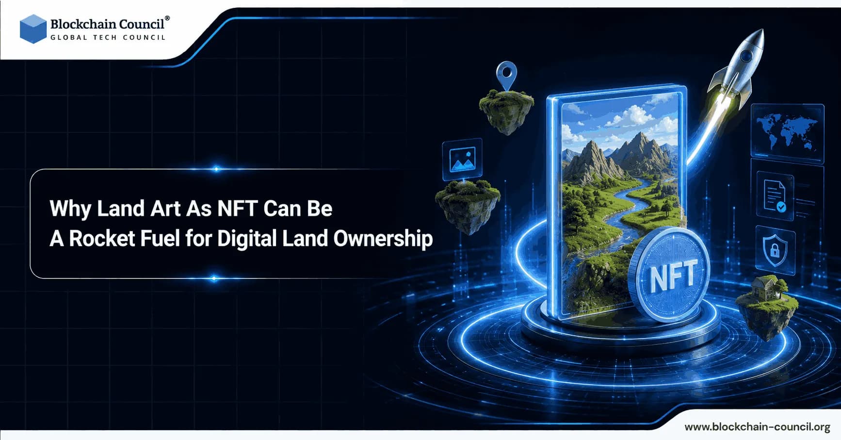 Why Land Art As NFT Can Be A Rocket Fuel for Digital Land Ownership