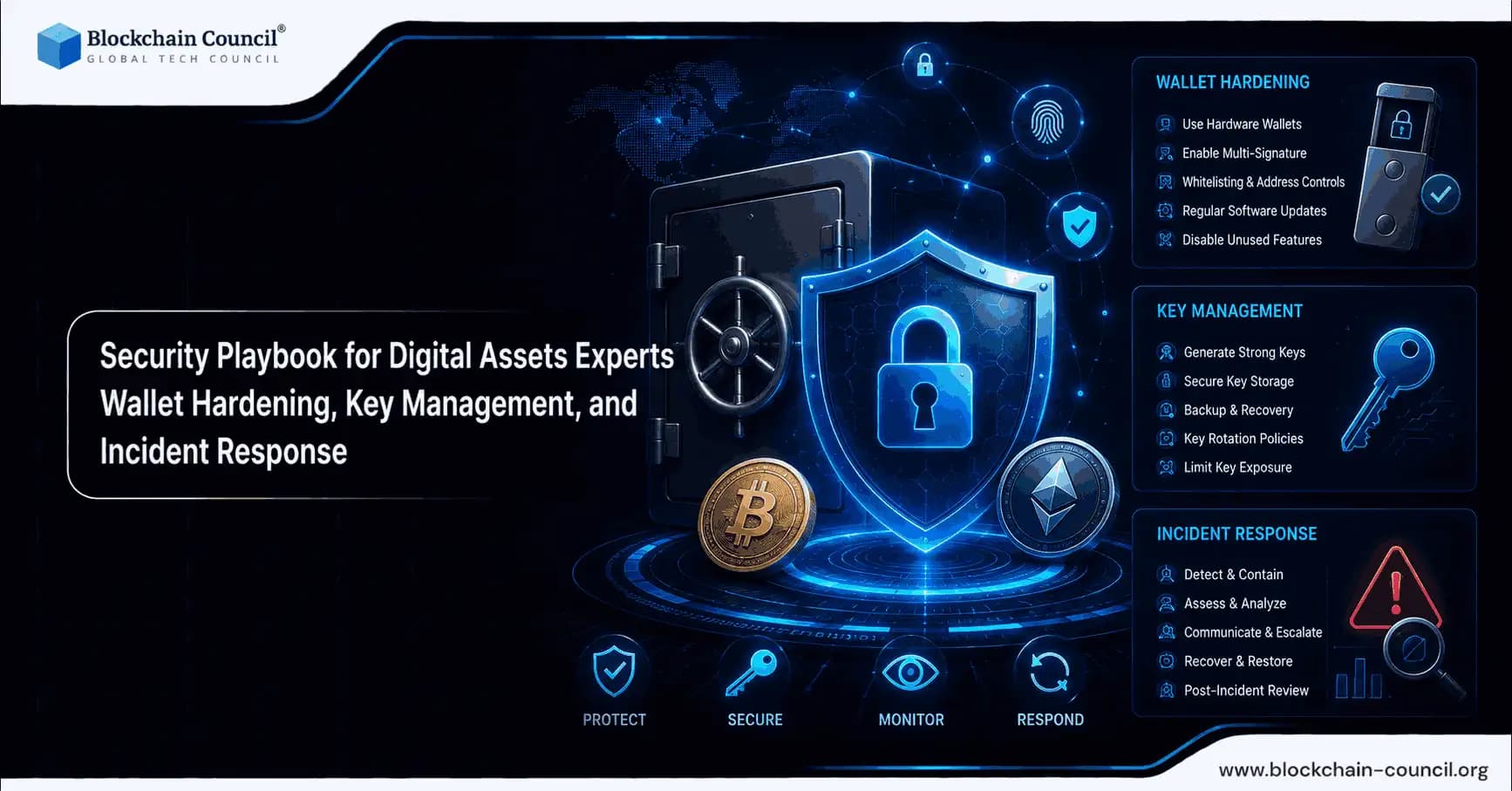 Security Playbook for Digital Assets Experts: Wallet Hardening, Key Management, and Incident Response