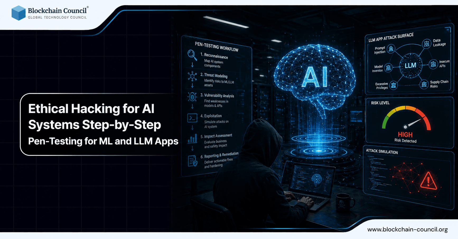 Ethical Hacking for AI Systems: Step-by-Step Pen-Testing for ML and LLM Apps
