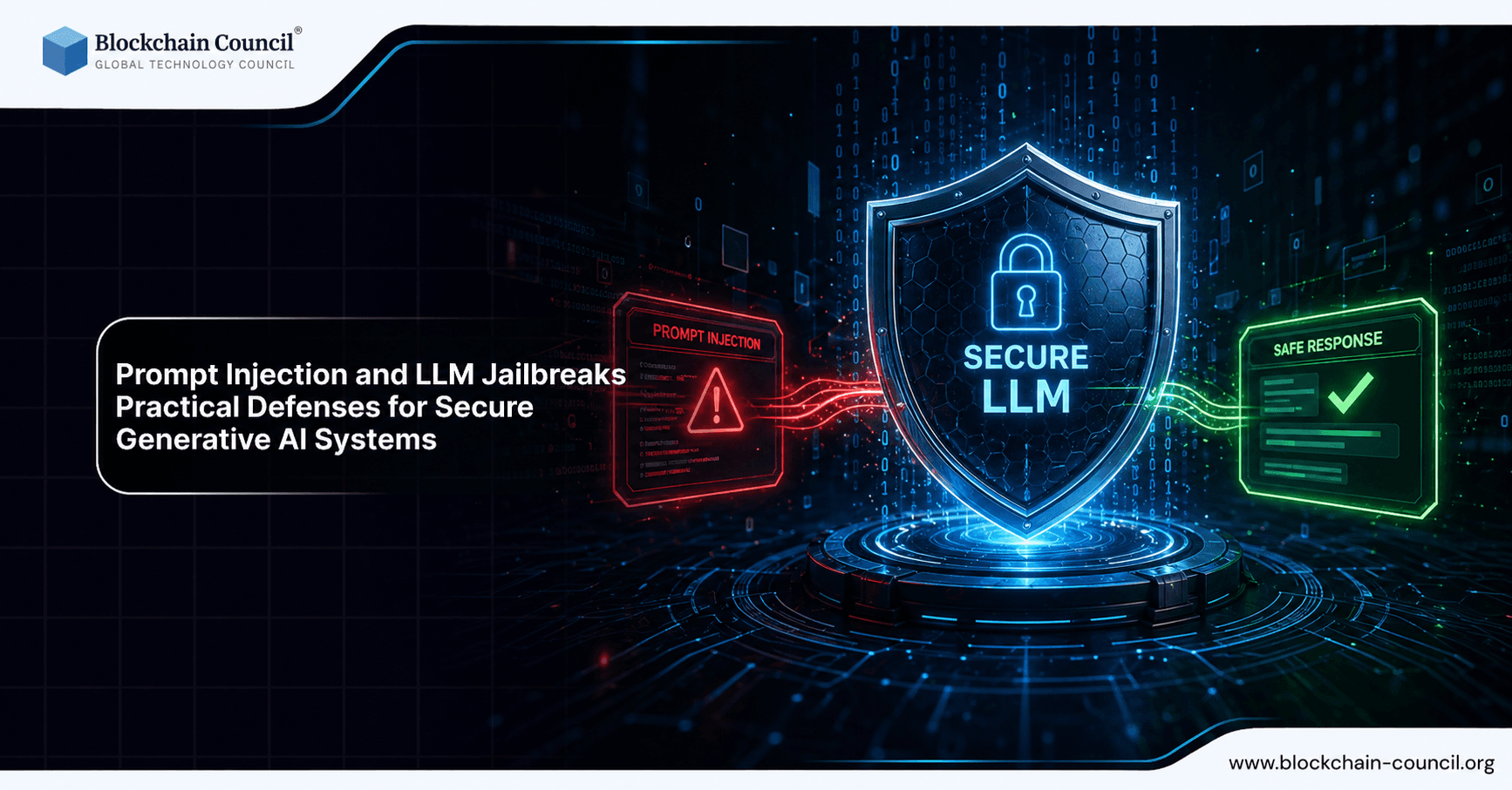 Prompt Injection and LLM Jailbreaks: Practical Defenses for Secure Generative AI Systems
