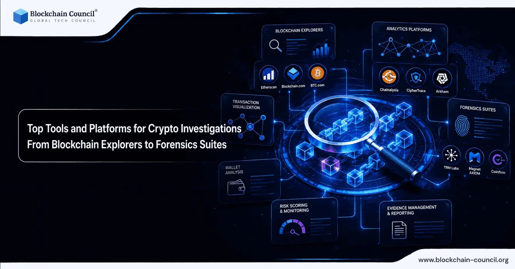 Top Tools and Platforms for Crypto Investigations: From Blockchain Explorers to Forensics Suites