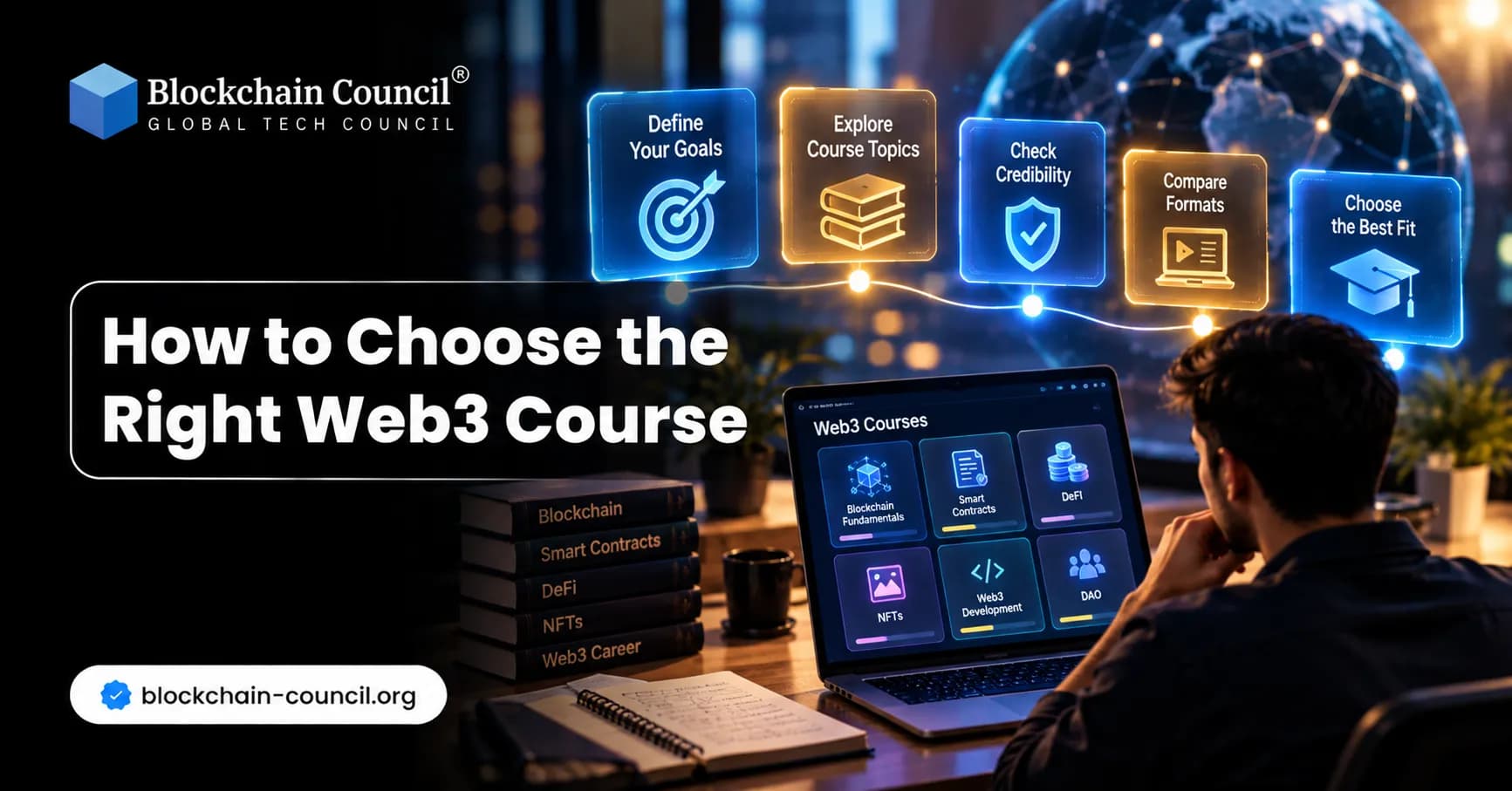 How to Choose the Right Web3 Course: A Checklist for Smart Contracts, DeFi, NFTs, and DAOs