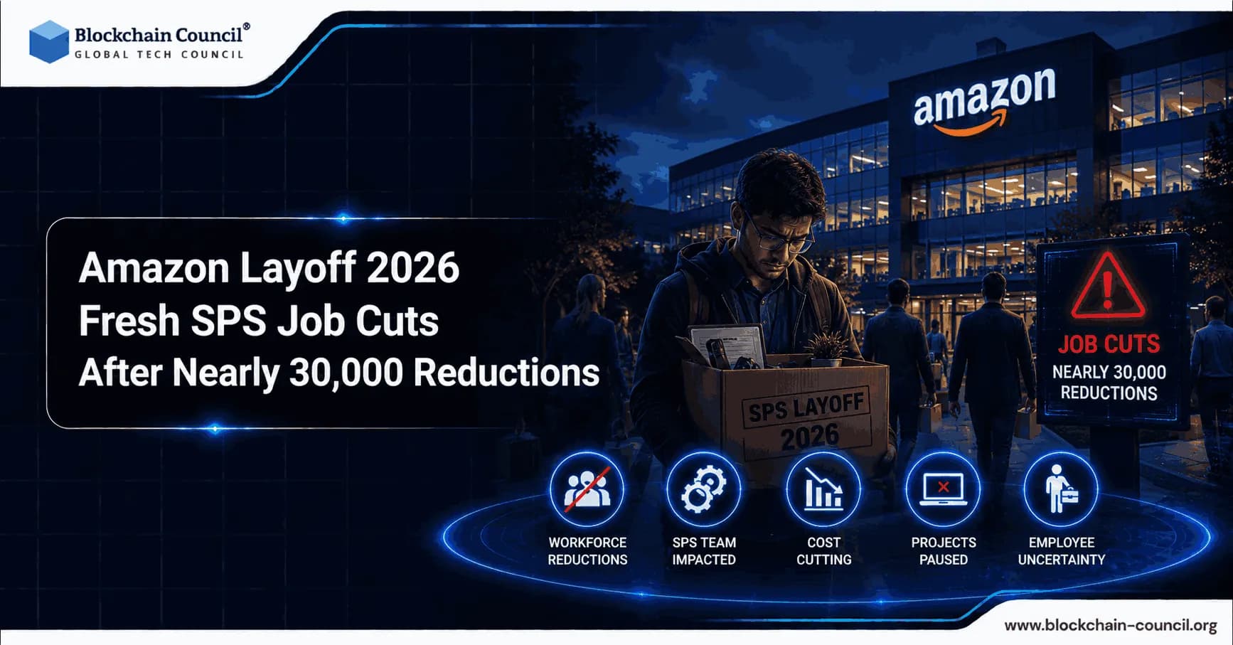 Amazon Layoff 2026: Fresh SPS Job Cuts After Nearly 30,000 Reductions