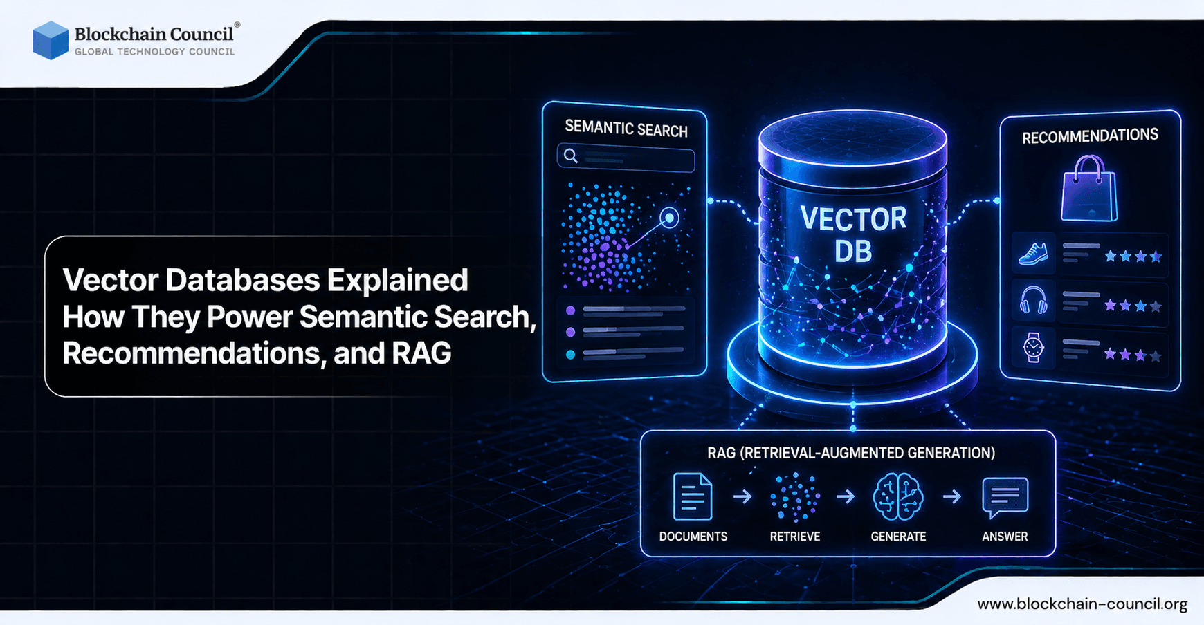 Vector Databases Explained: How They Power Semantic Search, Recommendations, and RAG