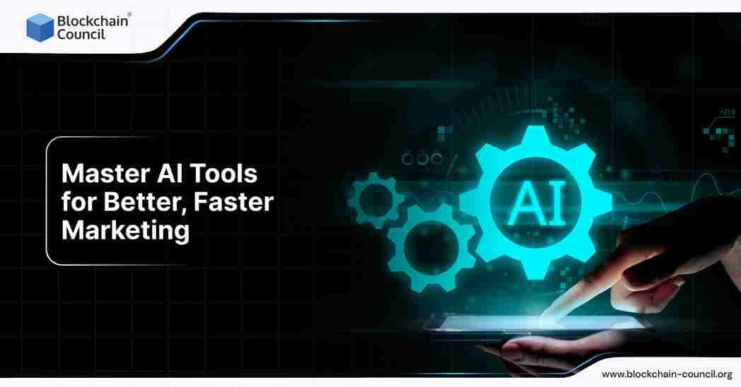 Master AI Tools for Better, Faster Marketing → "AI Marketing Tools for Business Growth"