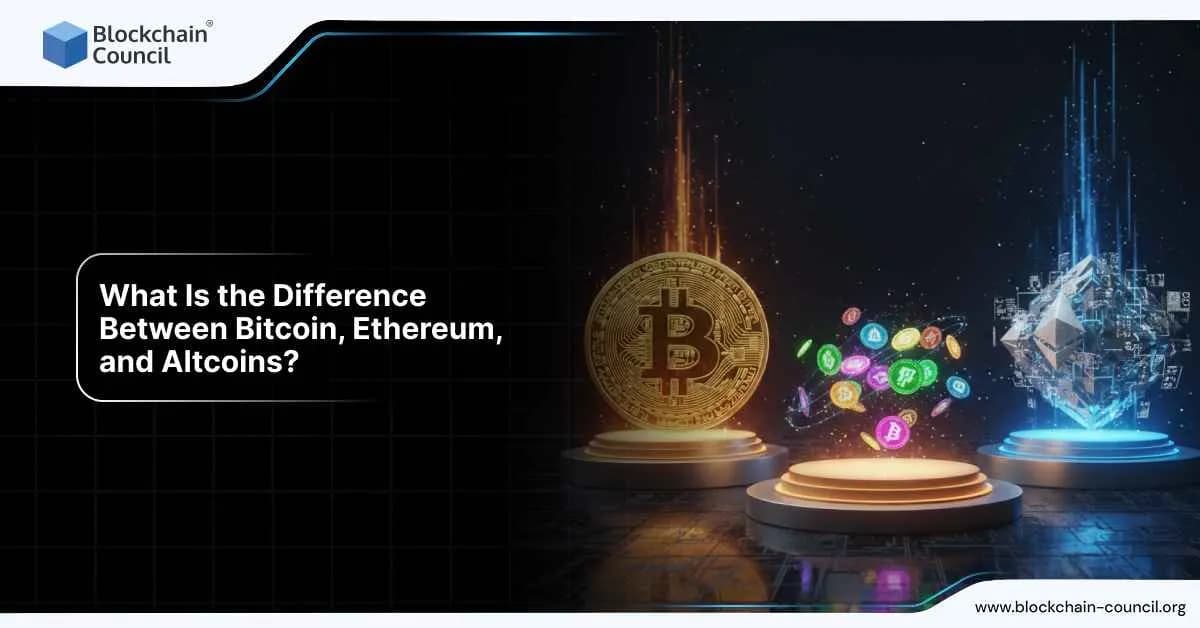 What Is the Difference Between Bitcoin, Ethereum, and Altcoins?