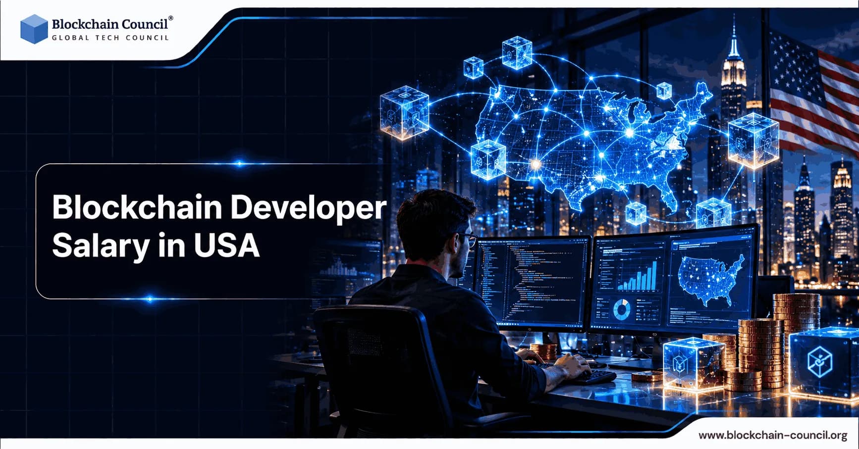 Blockchain Developer Salary in USA
