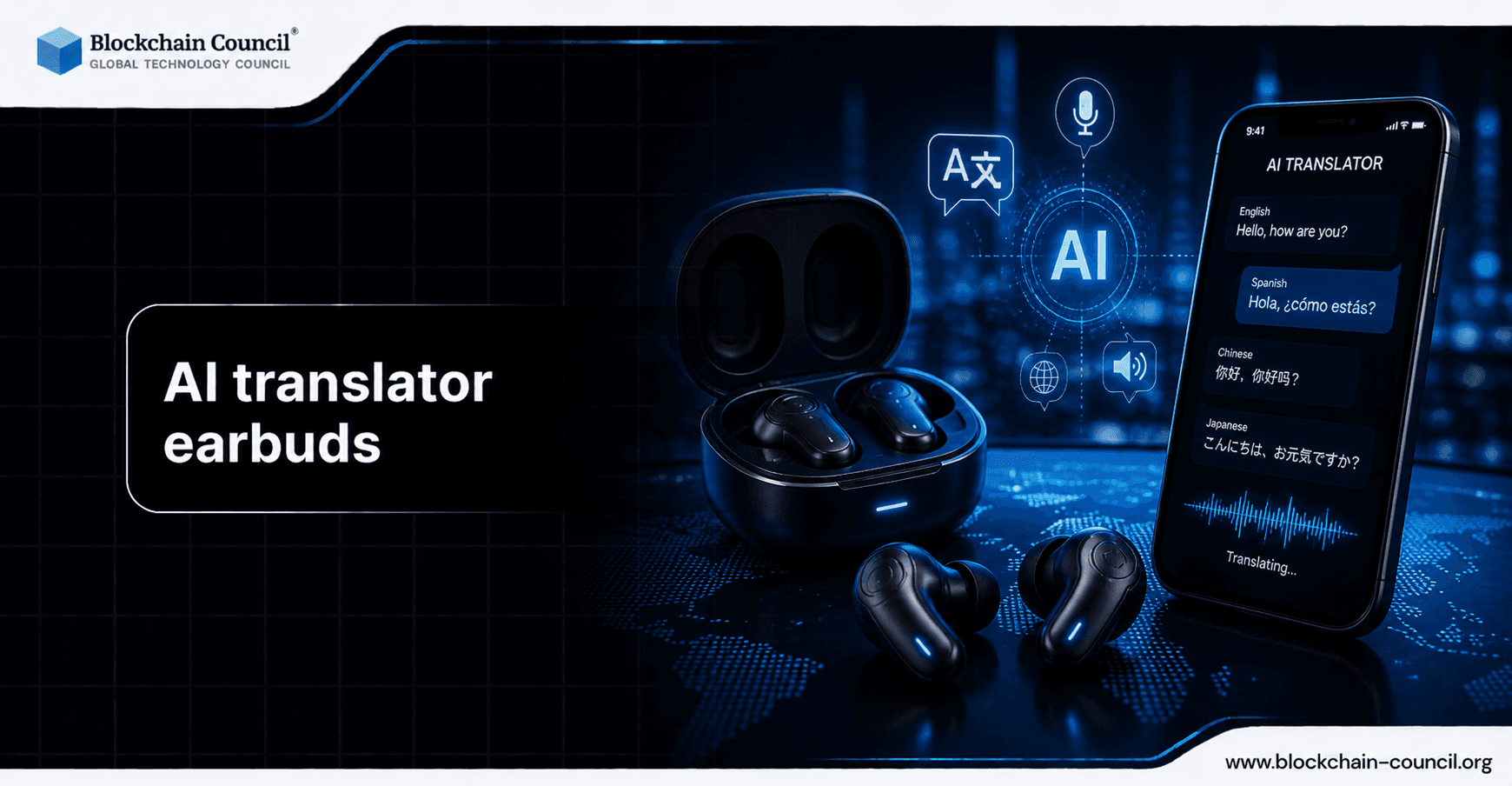 AI Translator Earbuds