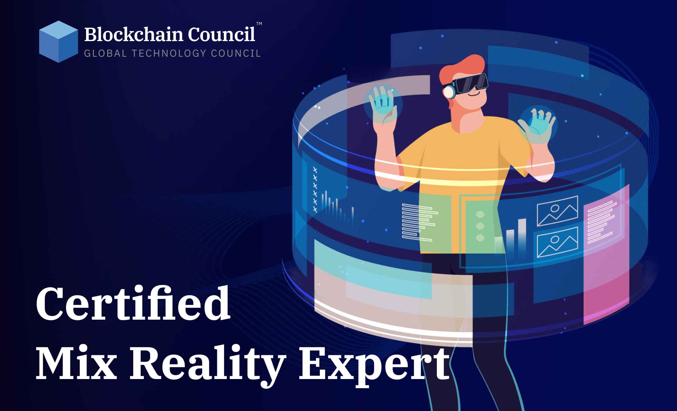 Professional holding blockchain certification