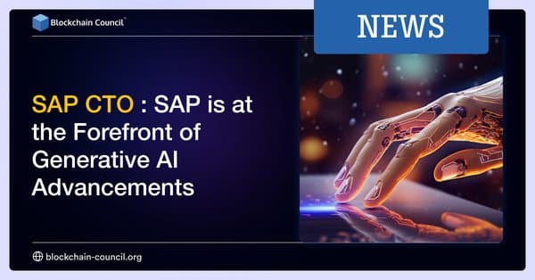 SAP CTO : SAP is at the Forefront of Generative AI Advancements