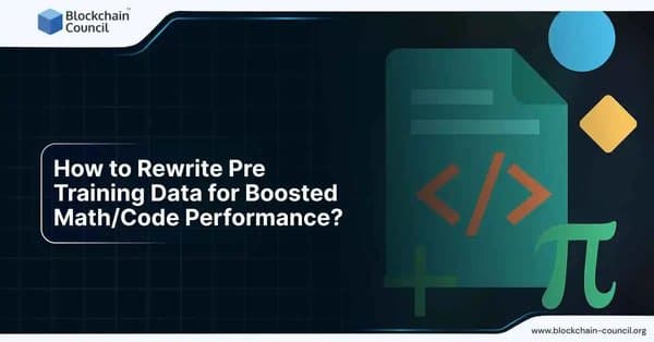 How to Rewrite Pre-Training Data for Boosted Math/Code Performance?