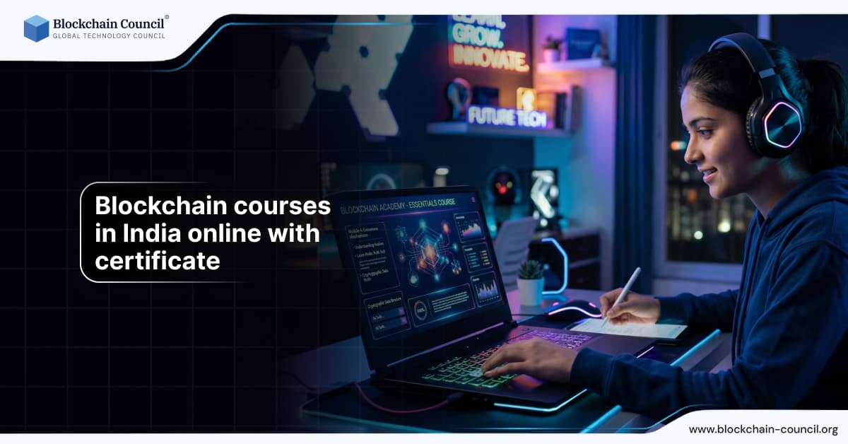 Blockchain courses in India online with certificate