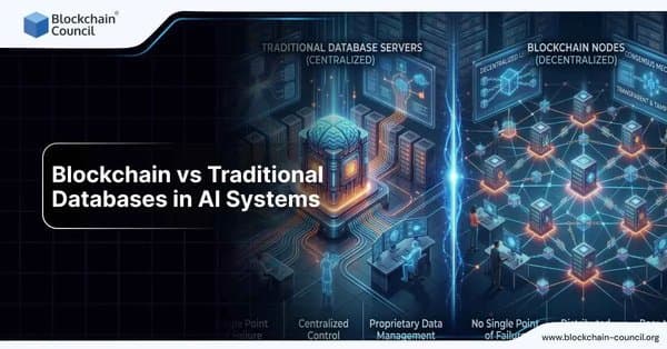 Blockchain vs Traditional Databases in AI Systems