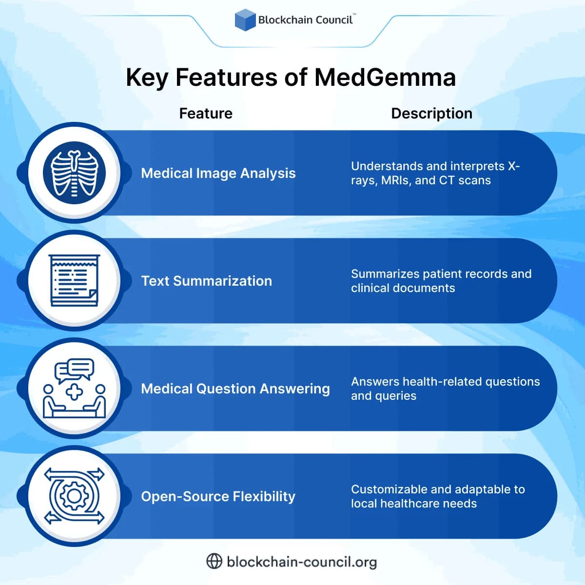 Key Features of MedGemma