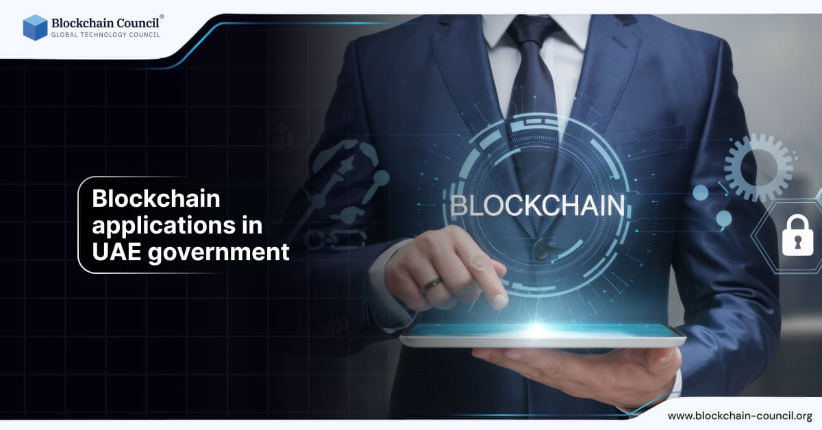 Blockchain applications in UAE government