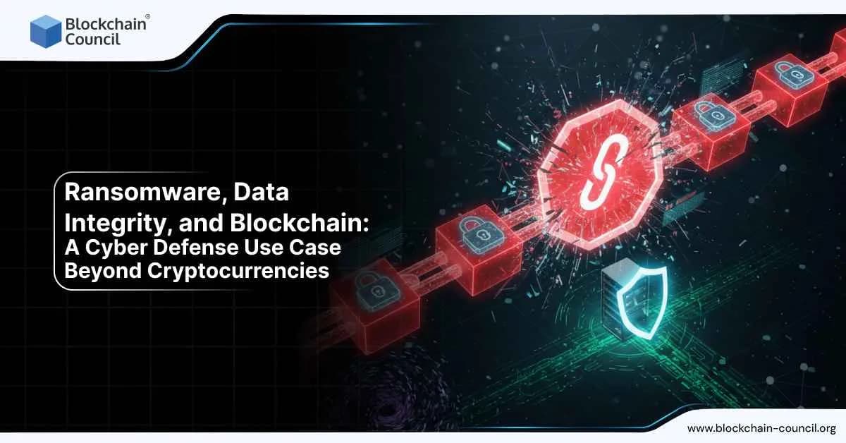 Ransomware, Data Integrity, and Blockchain: A Cyber Defense Use Case Beyond Cryptocurrencies