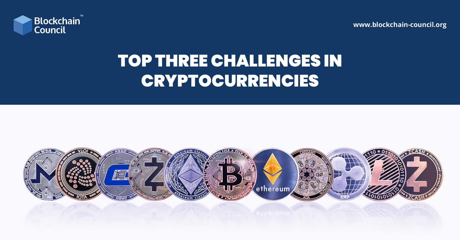 Top Three Challenges in Cryptocurrencies