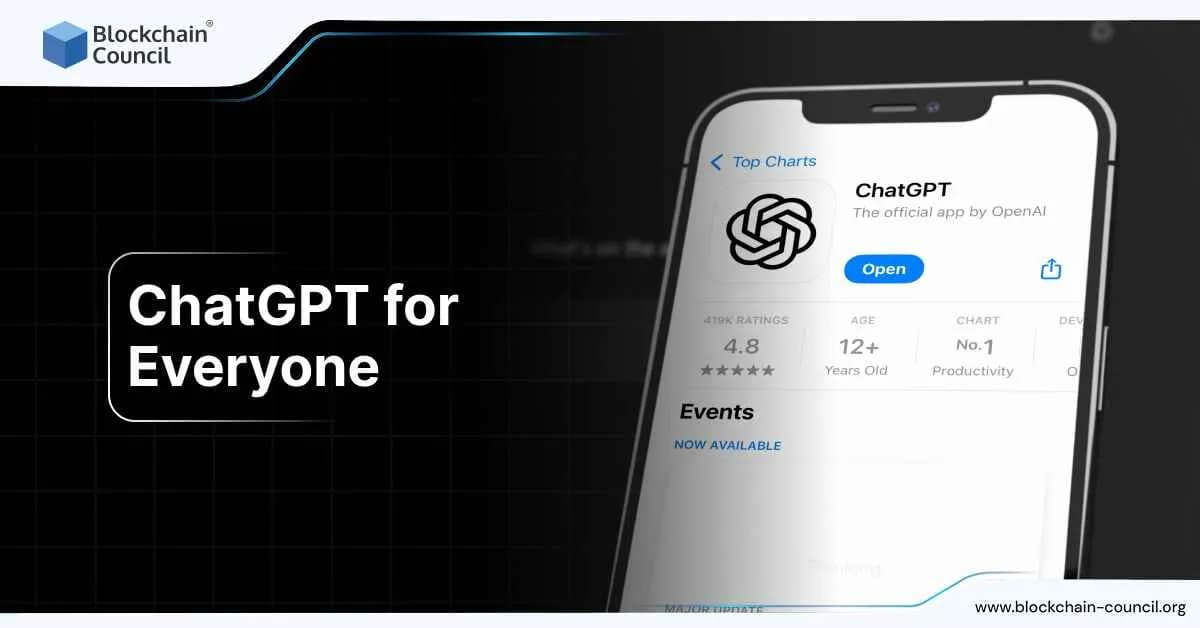 "ChatGPT is now available for everyone with high ratings and the official app for iOS."