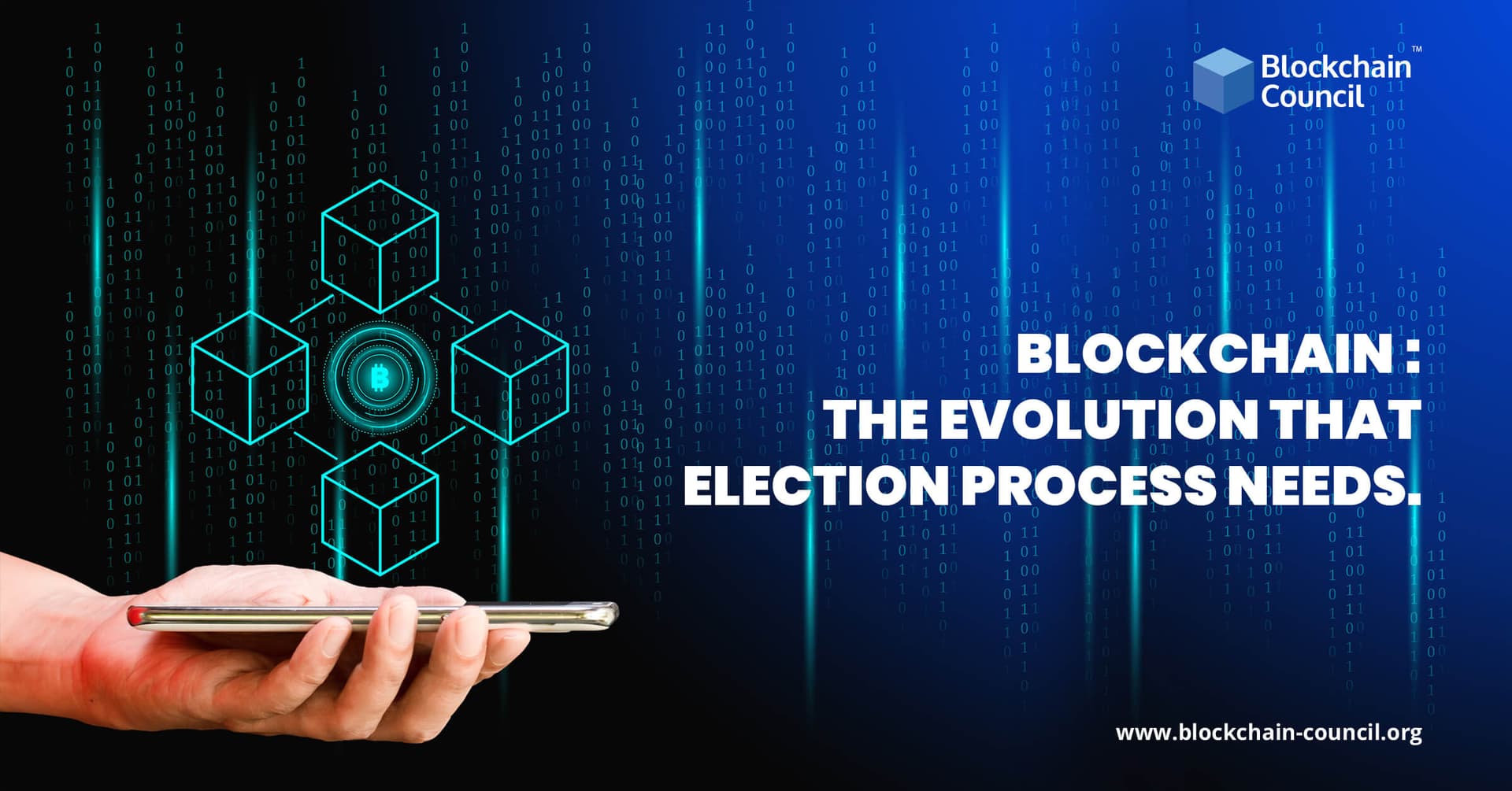 Blockchain The evolution that Election process needs.