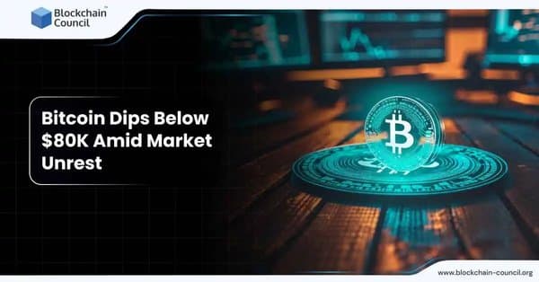 Bitcoin Dips Below $80K Amid Market Unrest