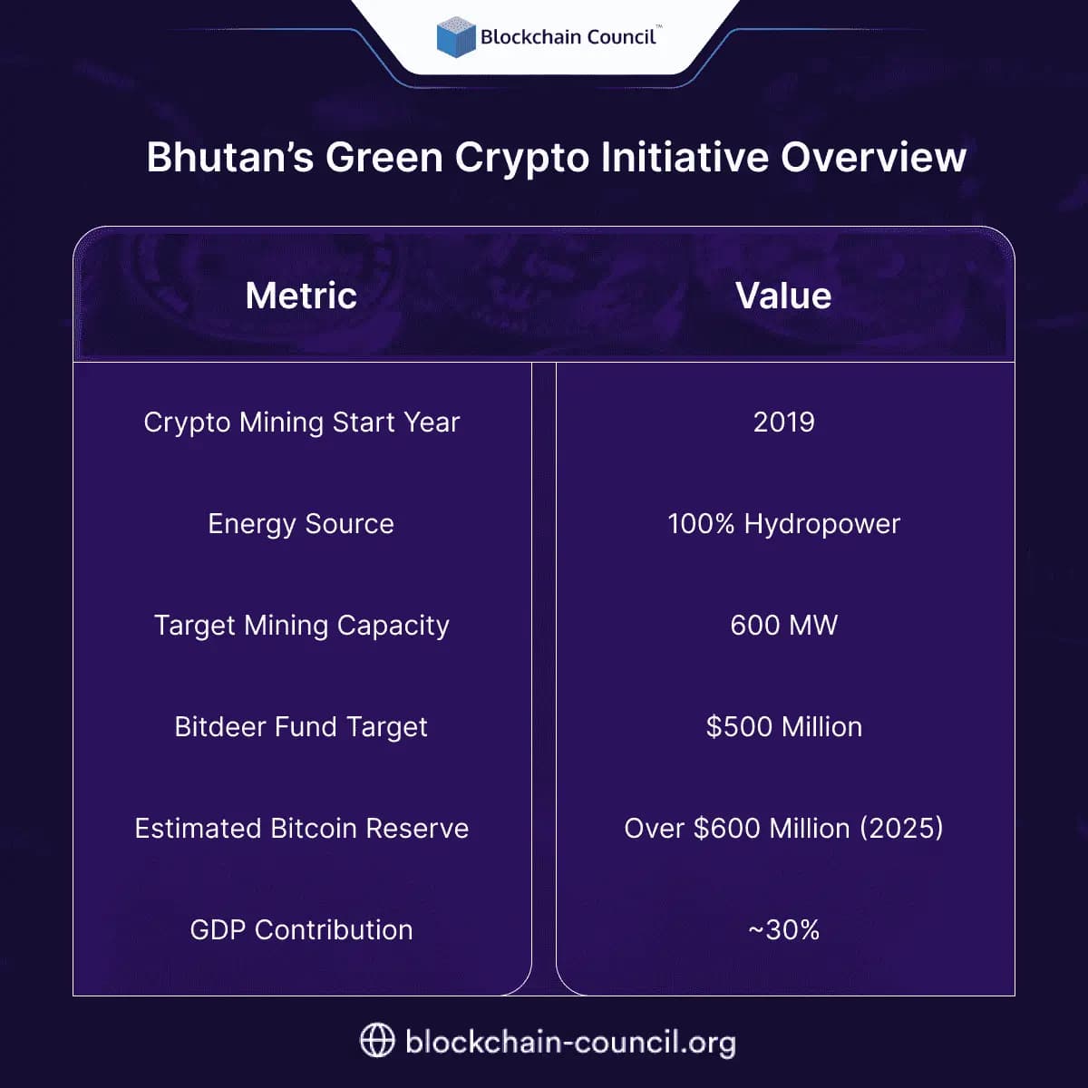 Bhutan’s Green Crypto Initiative Overview